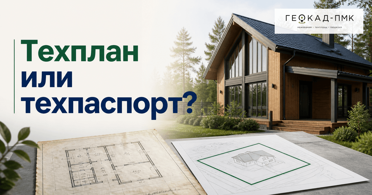 Сгенерированная редакционная иллюстрация к материалу «Техплан или техпаспорт БТИ: какой документ нужен для ЕГРН дома»